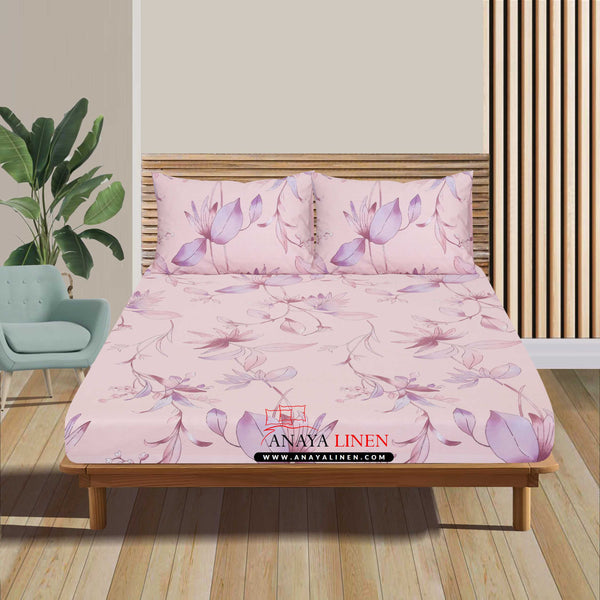 Touch of Romance with Soft Pink Petal Prints