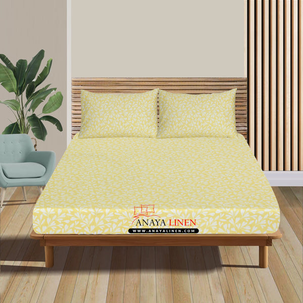 Sunlight Petals - Cotton Fittedsheet