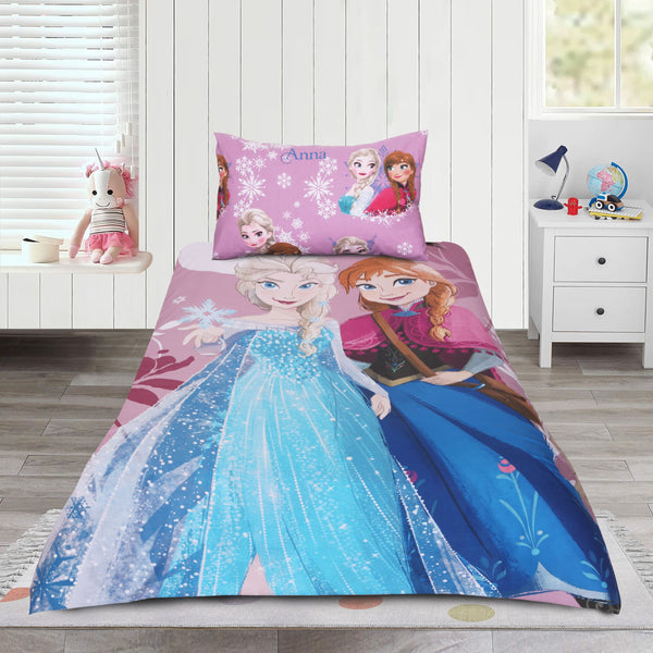 Elsa & Anna Frozen Kids Cotton Bedsheet