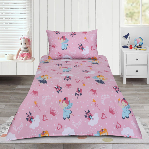 Flying Fairy Kids Bed Sheet
