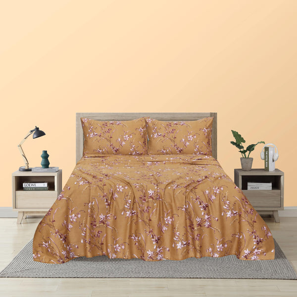 Jasmine Cotton Sateen Bedsheet