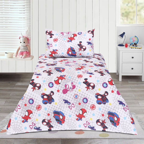 Marvel Spidey Kids Cotton Bedsheet