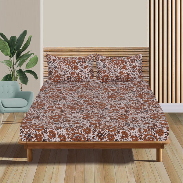 Percale Cotton Fitted Sheet