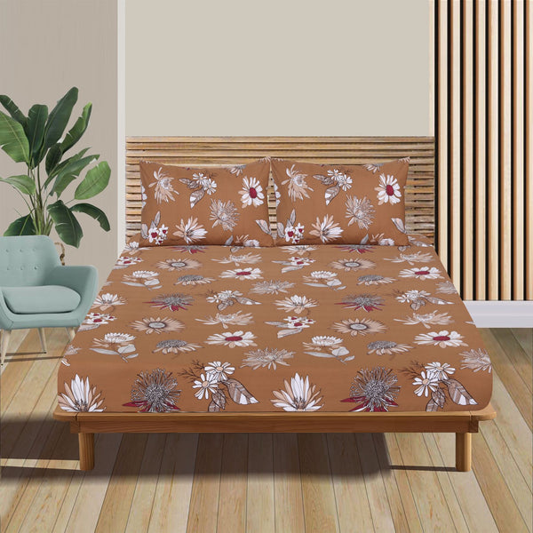Waterlily Percale Cotton Fitted